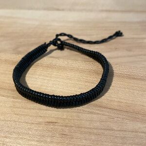 Simple Black Bracelet